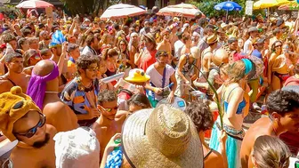 Rio De Janeiro Street PARTY - CARNIVAL In BRAZIL Crazy Party #1