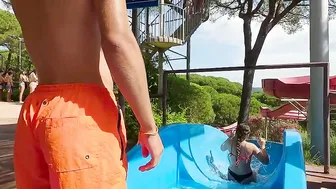 Let's Slide At FUN Waterpark In SPAIN Lloret De Mar Water World ♥️♥️ ♥️♥️ ♥️♥️ #2