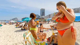 BRAZIL RIo De Janeiro CARNIVAL, Beach Walk Copacabana #1