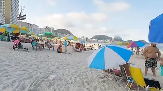 Leblon Beach Walk / CARNIVAL BRAZIL / Rio de Janeiro Walk #3