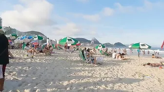 Leblon Beach Walk / CARNIVAL BRAZIL / Rio de Janeiro Walk #4