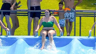 SPAIN Lloret Der Mar - Racing Slides At The Water World Waterpark ????