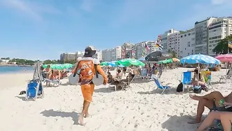 Beach Walk Copacabana BRAZIL / Carnival Rio De Janeiro Beach Party #3