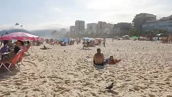 Ipanema Beach WALK CARNIVAL BRAZIL / Rio de Janeiro Walks #2