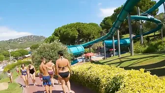 Best Crazy Slides at Waterplanet Aquapark SPAIN Lloret Der Mar #4