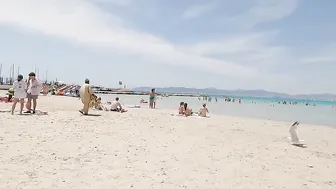 Mallorca Spain Beach Walk Tour / Balearic Island Spain #4