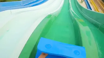 SPAIN WATERPARK Waterplanet Lloret De Mar CRAZY Slides #2