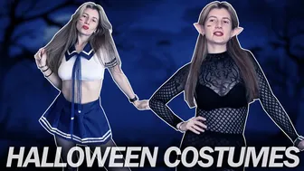 Trying on Halloween Costumes: From Cutie to Scary! #1