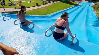 Jump And Slide At The Water Park Water World SPAIN #2