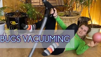 Bugs vacuuming was really scary | Vacuum cleaner sounds