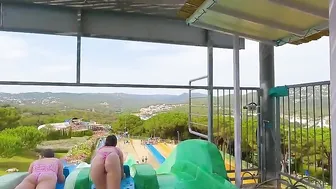 Who Will Win? Mat Racer Water Slide SPAIN Lloret De Mar ♥️♥️ #4