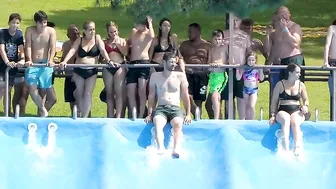 Who Will Win? Racing Slides At The Water World Waterpark SPAIN Lloret Der Mar ♥️♥️ #4