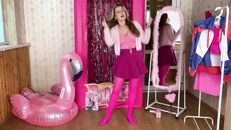 Trying on trendy and fashionable barbie clothes! #2