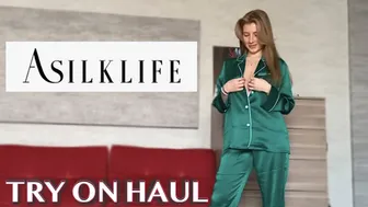 A Silk Life - Pajama Try On Haul - My Honest Review (In English)