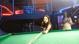 Playing billiards with Josephine #3