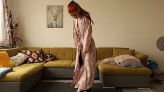 Night Robe Try on Haul Gift from Rob