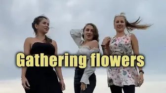 Gathering flowers special video for fans | Whose bouquet will be the most beautiful? #1