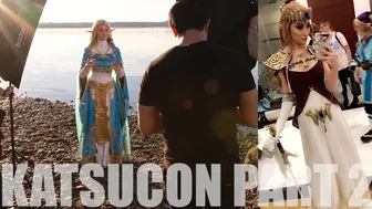 Katsucon 2018 Part 2: Twiight Princess Zelda and BOTW Queen Zelda Cosplay