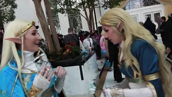 Katsucon 2018 Part 2: Twiight Princess Zelda and BOTW Queen Zelda Cosplay #3