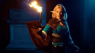 Zelda Cosplay Cinematic Breath Of The Wild 2 I Holly Wolf