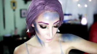 Caught Mermaid Makeup For Halloween #3