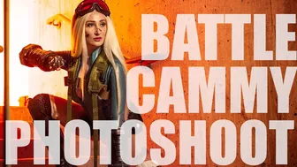 BATTLE CAMMY COSPLAY PHOTOSHOOT BTS