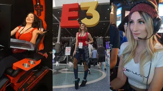 E3 2018 GAMER GIRLS TAKE OVER I Holly Wolf