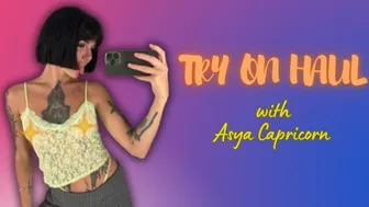 Try On Haul with Asya Capricorn| See Through Clothes