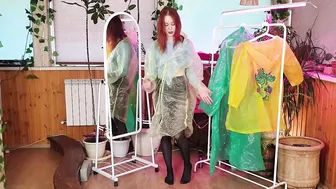 Raincoats try on: which one will save you from summer rain? #3