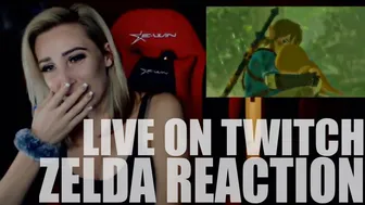 NINTENDO SWITCH ZELDA REACTION LIVE ON TWITCH