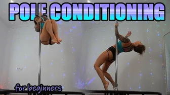 POLE DANCE conditioning beginner-friendly // ENGLISH #1