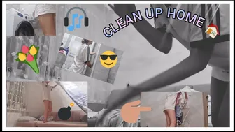 Clean up home *washing up No Panties ♥️♥️♥️♥️♥️♥️ #1