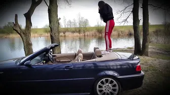 Katia Like Fittnes and BMW Cabrio #4