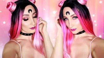 AFFORDABLE LACE FRONT WIGS.. Sailor Moon Black Lady Inspired Cosplay!