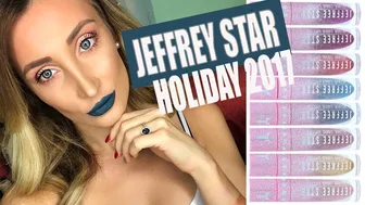 OMG Jeffrey Star Holiday Collection Haul & Try-On!!