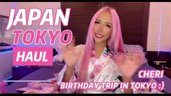 JAPAN TOKYO HAUL, Cheri birthday trip #HAUL #egirl #tokyotrip #haultokyo #beauty #asianstyle #cute