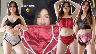 SLEEPWEAR TRY-ON HAUL (grabe toh!) | ERIKA RAMOS