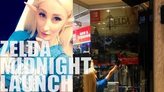 NINTENDO SWITCH MIDNIGHT LAUNCH!!