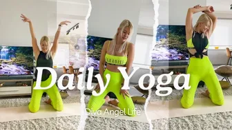 Yoga With Diva Angel @DivaAngelLife #yoga #stretching #exercise #easy