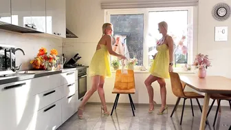 Diva Angel Twin Sister @DivaAngelLife #twins #fashion #yellow #2