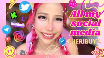 ♥️♥️ Discover ALL of Cheri's Social Media! Instagram, Twitter, Telegram, Twitch & Kick ♥️♥️ #1