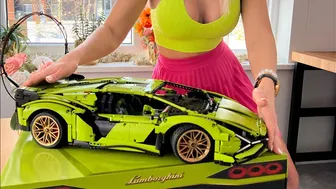 DREAM GIFT for Amazing Woman | STUNNING Super Car LAMBORGINI from LEGO @DivaAngelLife