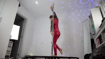 VLOG: does it work? CATSUIT for POLE DANCING put to the test! // ENGLISH #3