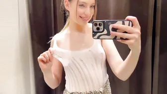 [4K] TRY ON HAUL new transparent fashion clothes with Kate #2