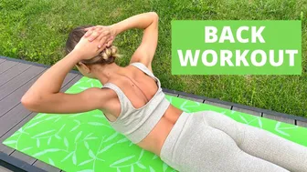 Workout for stronger back by Mari Kruchkova #1