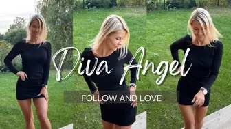 Black Dress Tryonhaul @DivaAngelLife