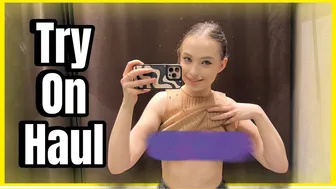 [4K] TRY ON HAUL new transparent fashion clothes with Kate 2024 shopping