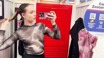 [4K] TRY ON HAUL new transparent fashion clothes with Kate 2024 #4