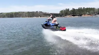 How to water wheelie on a jetski (Seadoo Spark Trixx) #2