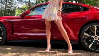 Porsche Tycan Turbo S | Best Gift From Porsche ♥️♥️ ​⁠@DivaAngelLife #1